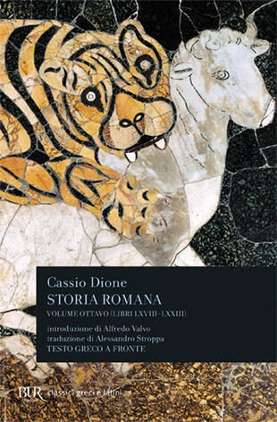copertina Storia romana. Testo greco a fronte