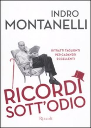 copertina Ricordi sott'odio. Ritratti taglienti per cadaveri eccellenti. Ediz. illustrata