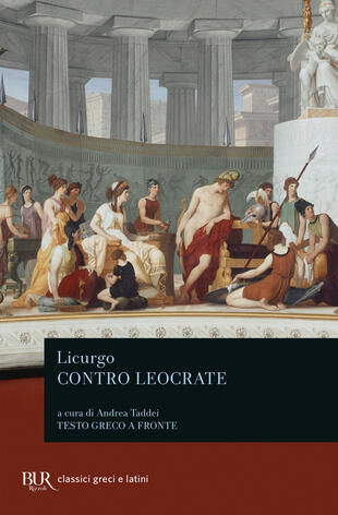 copertina Contro Leocrate. Testo greco a fronte