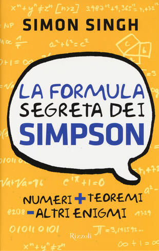 copertina La formula segreta dei Simpson