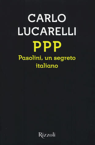copertina PPP. Pasolini, un segreto italiano