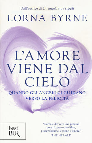 copertina L' amore viene dal cielo. Quando gli angeli ci guidano verso la felicità