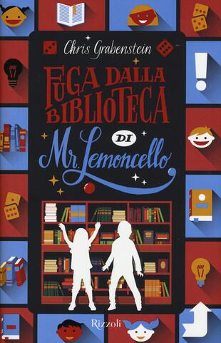 copertina Fuga dalla biblioteca di Mr. Lemoncello
