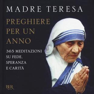 copertina Preghiere per un anno. 365 meditazioni su fede, speranza e carità