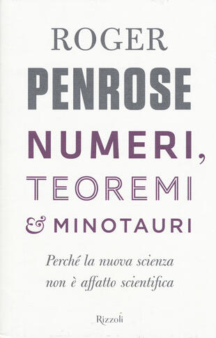 copertina Numeri, teoremi &amp; minotauri