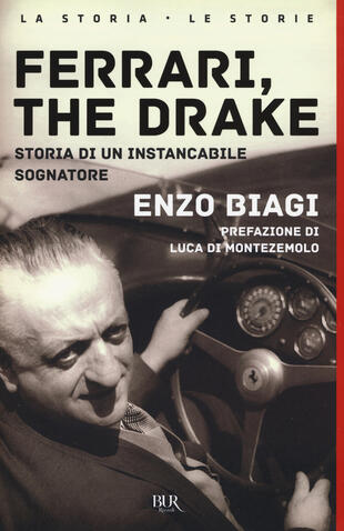 copertina Ferrari, the drake. Storia di un instancabile sognatore