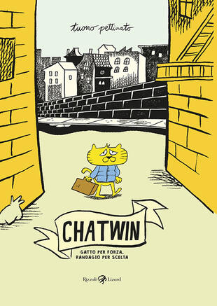 copertina Chatwin. Gatto per forza, randagio per scelta