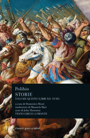 copertina Storie. Testo greco a fronte