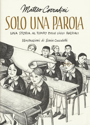 copertina Solo una parola. Una storia al tempo delle leggi razziali