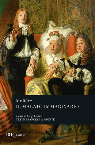 copertina Il malato immaginario. Testo francese a fronte