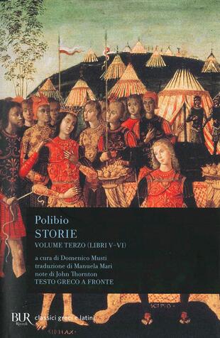 copertina Storie. Testo greco a fronte