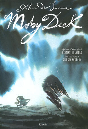 copertina Moby Dick da Herman Melville. Ediz. a colori