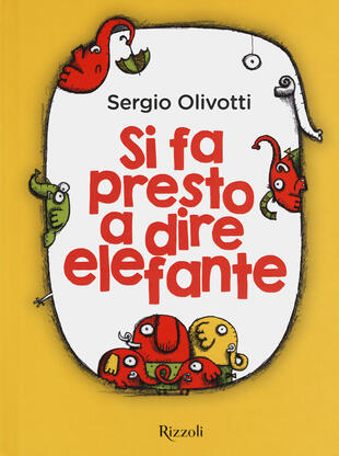 copertina Si fa presto a dire elefante