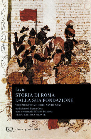 copertina Storia di Roma dalla sua fondazione. Testo latino a fronte