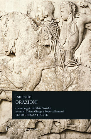 copertina Orazioni. Testo greco a fronte