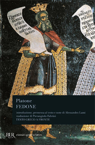 copertina Fedone. Testo greco a fronte