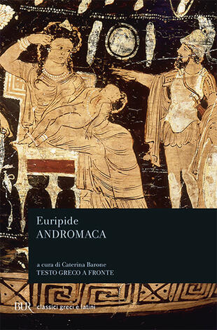 copertina Andromaca. Testo greco a fronte