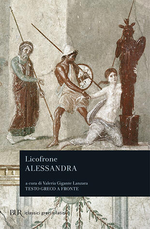 copertina Alessandra. Testo greco a fronte