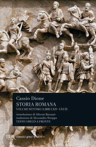 copertina Storia romana. Testo greco a fronte