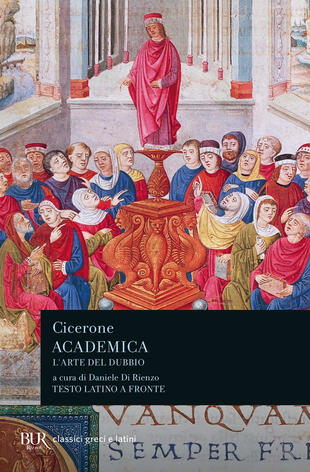 copertina Academica. L'arte del dubbio. Testo latino a fronte