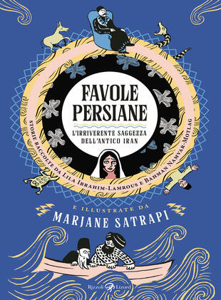 copertina Favole persiane. L'irriverente saggezza dell'antico Iran