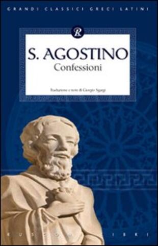 copertina Le confessioni. Testo latino a fronte