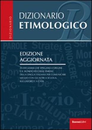 copertina Dizionario etimologico