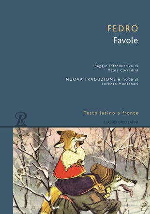copertina Favole. Testo latino a fronte