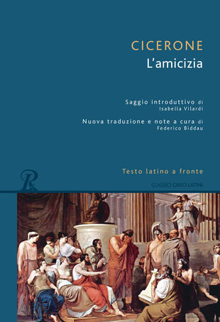 copertina L' amicizia. Testo latino a fronte. Ediz. integrale