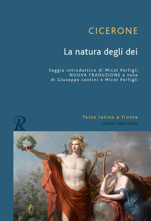 copertina La natura degli dei. Testo latino a fronte
