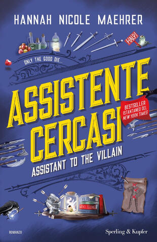 copertina Assistente cercasi. Assistant to the villain