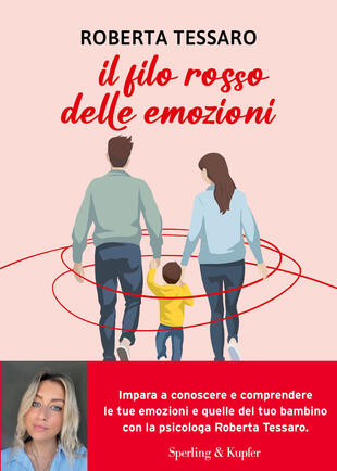 copertina Il filo rosso delle emozioni. Comprendere e abbracciare ciò che genitori e figli sentono