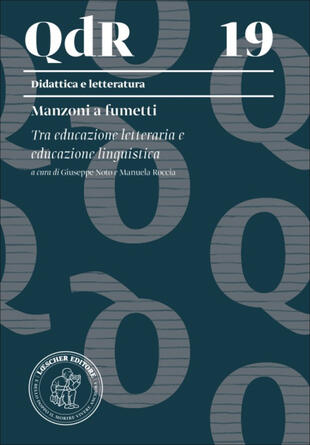 copertina Manzoni a fumetti. Tra educazione letteraria e educazione linguistica