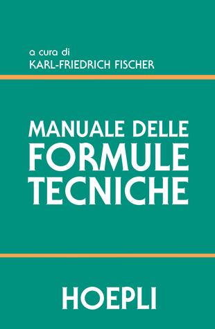 copertina Manuale delle formule tecniche