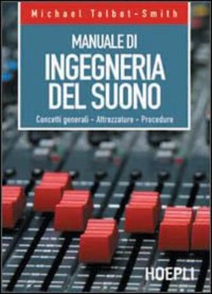 copertina Manuale di ingegneria del suono