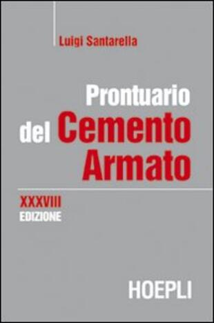 copertina Prontuario del cemento armato