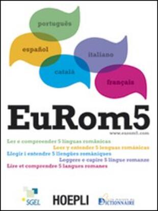 copertina EuRom 5. Leggere e capire 5 lingue romanze