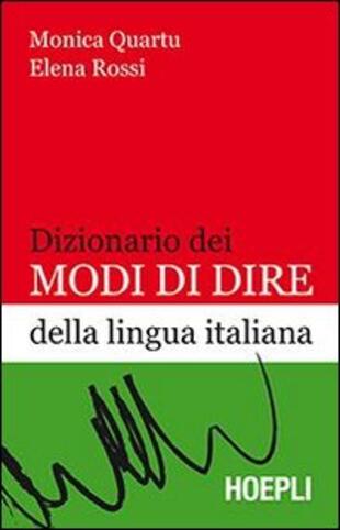 copertina Dizionario dei modi di dire della lingua italiana