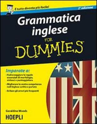 copertina Grammatica inglese For Dummies