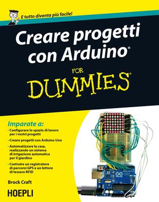 copertina Creare progetti con Arduino For Dummies