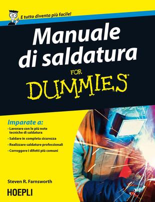 copertina Manuale di saldatura for Dummies