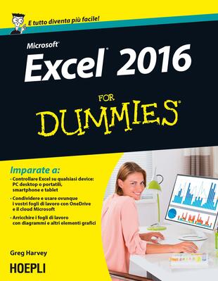 copertina Excel 2016 For Dummies