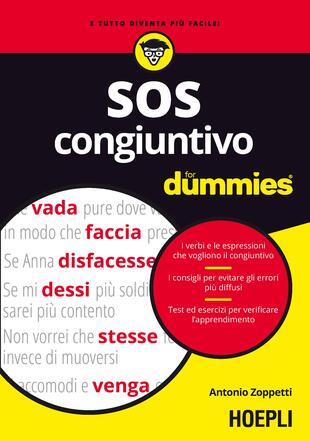 copertina SOS congiuntivo For Dummies