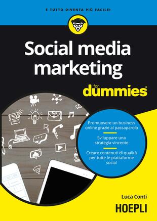 copertina Social media marketing For Dummies