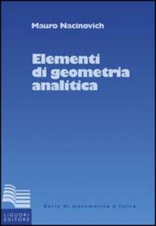 copertina Elementi di geometria analitica