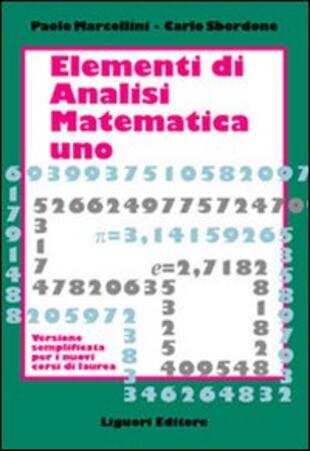 copertina Elementi di analisi matematica 1. Versione semplificata per i nuovi corsi di laurea