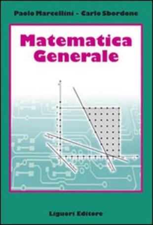 copertina Matematica generale