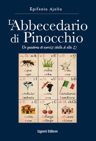 copertina L'abbecedario di Pinocchio. Un quaderno di esercizi (dal A alla Z)