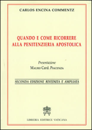 copertina Quando e come ricorrere alla penitenzieria apostolica
