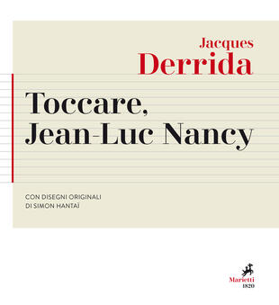 copertina Toccare, Jean-Luc Nancy